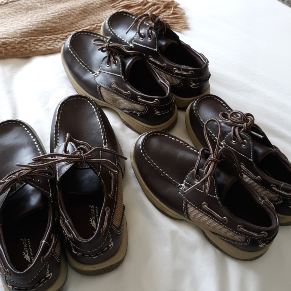 Boys boat shoes